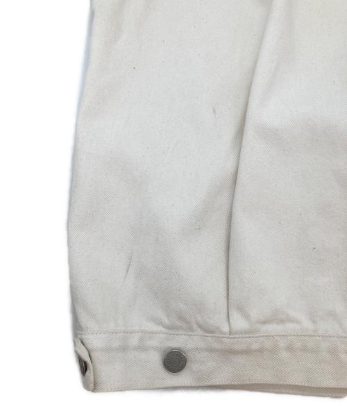 AURALEE（オーラリー）AURALEE (オーラリー) HARD TWIST DENIM BLOUZON ホワイト サイズ:1の古着・服飾アイテム