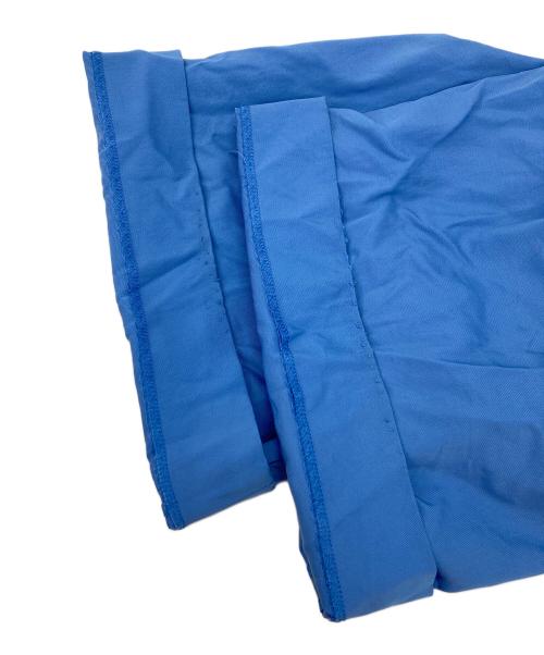 INDIVI（インディヴィ）INDIVI (インディヴィ) ウエストゴムワイドタックパンツ ブルー サイズ:38の古着・服飾アイテム