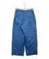 INDIVI (インディヴィ) ウエストゴムワイドタックパンツ ブルー サイズ:38：4500円