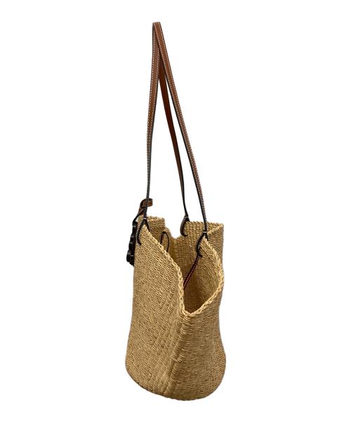 LOEWE（ロエベ）LOEWE (ロエベ) シェル バスケット ブラウンの古着・服飾アイテム