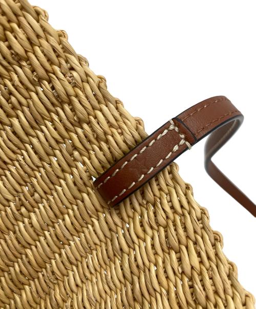 LOEWE（ロエベ）LOEWE (ロエベ) シェル バスケット ブラウンの古着・服飾アイテム