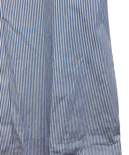 theory（セオリー）theory (セオリー) 長袖 シャツワンピース ブルー×ホワイト サイズ:2の古着・服飾アイテム