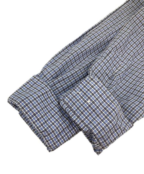 POLO RALPH LAUREN（ポロ・ラルフローレン）POLO RALPH LAUREN (ポロ・ラルフローレン) チェックシャツ ブルー サイズ:16 1/2の古着・服飾アイテム