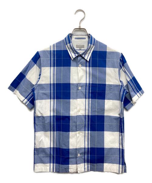 MARGARET HOWELL（マーガレットハウエル）MARGARET HOWELL (マーガレットハウエル) 半袖シャツ ブルー サイズ:Mの古着・服飾アイテム