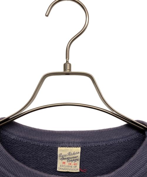 BUZZ RICKSON'S（バズリクソンズ）Buzz Rickson's (バズリクソンズ) デビルプリントスウェット ネイビー サイズ:Ｍの古着・服飾アイテム
