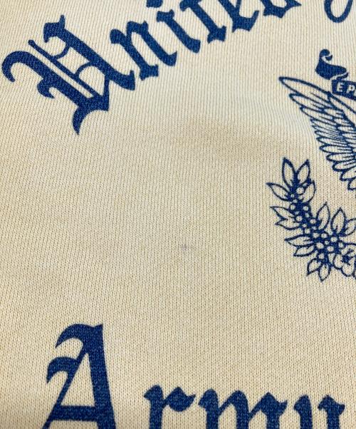 BUZZ RICKSON'S（バズリクソンズ）Buzz Rickson's (バズリクソンズ) 3段プリントスウェット イエロー サイズ:Mの古着・服飾アイテム