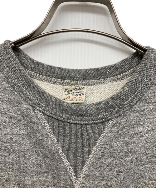 BUZZ RICKSON'S（バズリクソンズ）BUZZ RICKSON'S (バズリクソンズ) 霜降りプリントスウェット グレー サイズ:Mの古着・服飾アイテム