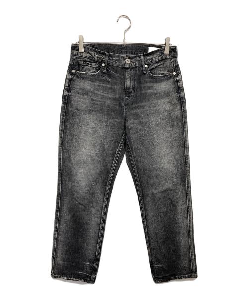 upper hights（アッパーハイツ）upper hights (アッパーハイツ) ボーイフレンド デニム パンツ ブラック サイズ:25の古着・服飾アイテム