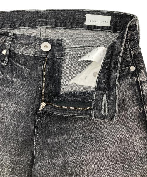 upper hights（アッパーハイツ）upper hights (アッパーハイツ) ボーイフレンド デニム パンツ ブラック サイズ:25の古着・服飾アイテム