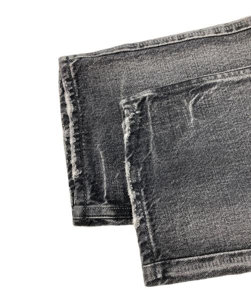 upper hights（アッパーハイツ）upper hights (アッパーハイツ) ボーイフレンド デニム パンツ ブラック サイズ:25の古着・服飾アイテム