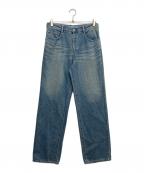 FRAMeWORKフレームワーク）の古着「DENIMスリムストレートレッグパンツ」｜ブルー
