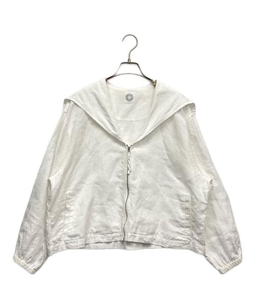 ORCIVAL（オーシバル）ORCIVAL (オーシバル) リネンセーラージャケット ホワイト サイズ:1の古着・服飾アイテム