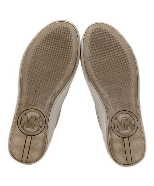 MICHAEL KORS（マイケル・コース）MICHAEL KORS (マイケルコース) スニーカー ホワイト サイズ:6.5の古着・服飾アイテム