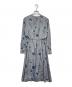 EPOCA (エポカ) カラーシャドウフィオーレプリント フレアドレス グレー サイズ:38：13000円