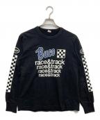 Bucoブコ）の古着「プリントカットソー」｜ブラック