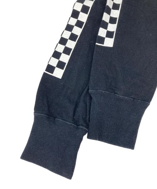 Buco（ブコ）Buco (ブコ) プリントカットソー ブラック サイズ:MEDIUMの古着・服飾アイテム