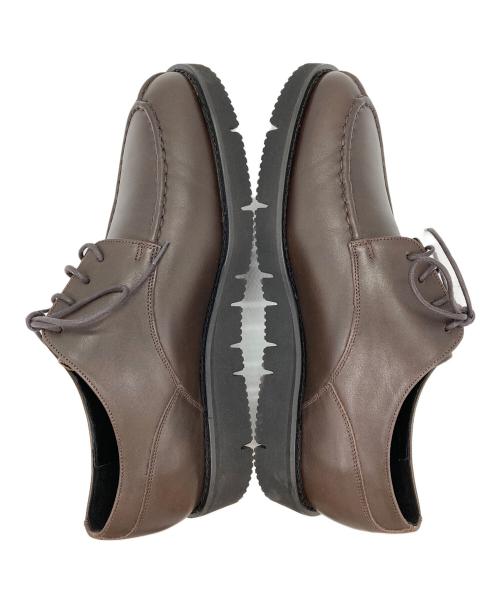 DECENT（デサント）DECENT (デサント) Uチップシューズ ブラウン サイズ:25.0の古着・服飾アイテム