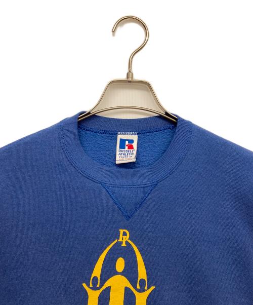 RUSSELL ATHLETIC（ラッセルアスレチック）RUSSELL ATHLETIC (ラッセルアスレチック) 90ｓプリントスウェット ブルー サイズ:XLの古着・服飾アイテム