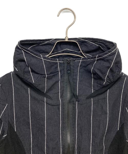 PRIDE（プライド）PRIDE (プライド) シルク×リネンブレンドジャケット ブラック サイズ:38の古着・服飾アイテム