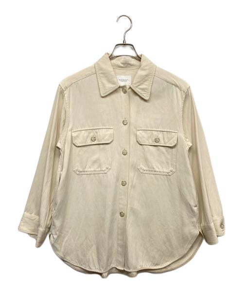 BEAUTY&YOUTH（ビューティーアンドユース）BEAUTY&YOUTH (ビューティーアンドユース) ロングスリーブシャツ アイボリー サイズ:Ｓの古着・服飾アイテム