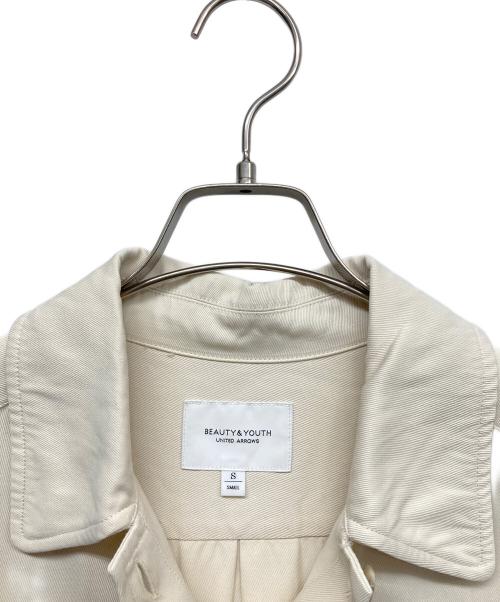 BEAUTY&YOUTH（ビューティーアンドユース）BEAUTY&YOUTH (ビューティーアンドユース) ロングスリーブシャツ アイボリー サイズ:Ｓの古着・服飾アイテム