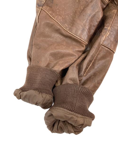 BANANA REPUBLIC（バナナリパブリック）BANANA REPUBLIC (バナナリパブリック) 80ｓA-2型レザージャケット ブラウン サイズ:38の古着・服飾アイテム