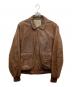 BANANA REPUBLIC（バナナリパブリック）の古着「80ｓA-2型レザージャケット」｜ブラウン