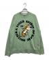 Onitsuka Tiger（オニツカタイガー）の古着「SWEAT TOP」｜グリーン