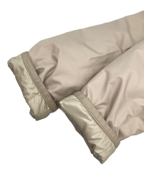 MONCLER（モンクレール）MONCLER (モンクレール) リバーシブルロングダウンジャケット ベージュ サイズ:1の古着・服飾アイテム