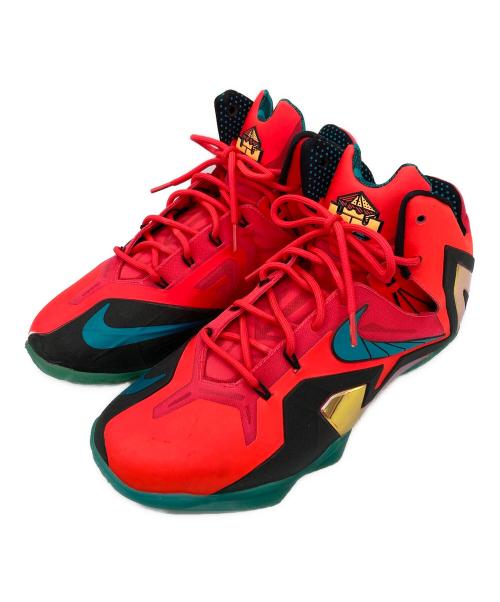 NIKE（ナイキ）NIKE (ナイキ) レブロン11 エリート ヒーロー レーザー クリムゾン ピンク サイズ:29.5の古着・服飾アイテム
