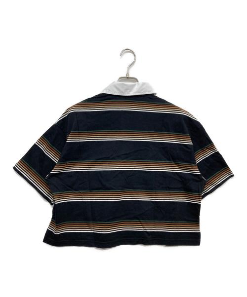 HUF（ハフ）HUF (ハフ) X-girl (エックスガール) ポロシャツ ブラック サイズ:Sの古着・服飾アイテム