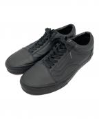 VANSヴァンズ）の古着「レザーオールドスクール」｜ブラック