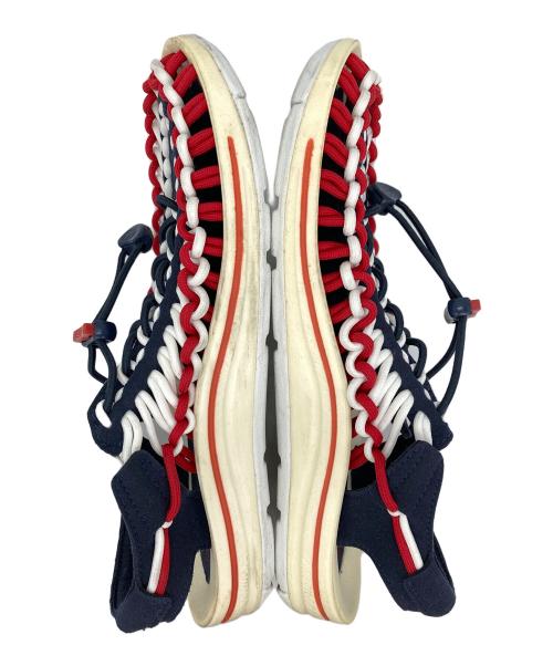 KEEN（キーン）KEEN (キーン) ユニークサンダル ネイビー×レッド サイズ:24の古着・服飾アイテム