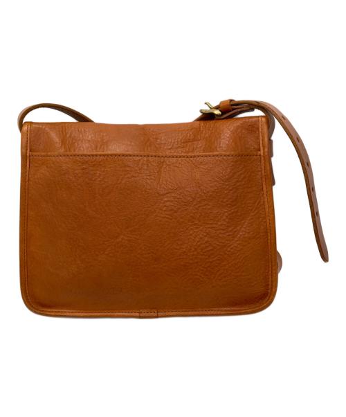 SLOW（スロウ）SLOW (スロウ) bonoハンチングショルダーバッグ ブラウンの古着・服飾アイテム