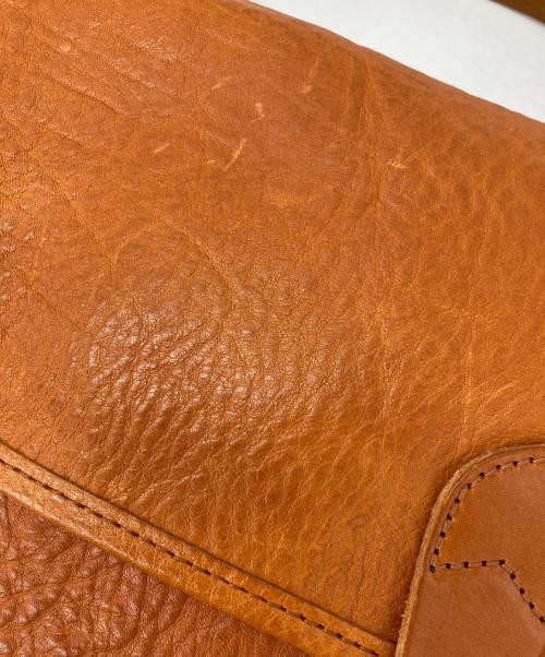 SLOW（スロウ）SLOW (スロウ) bonoハンチングショルダーバッグ ブラウンの古着・服飾アイテム