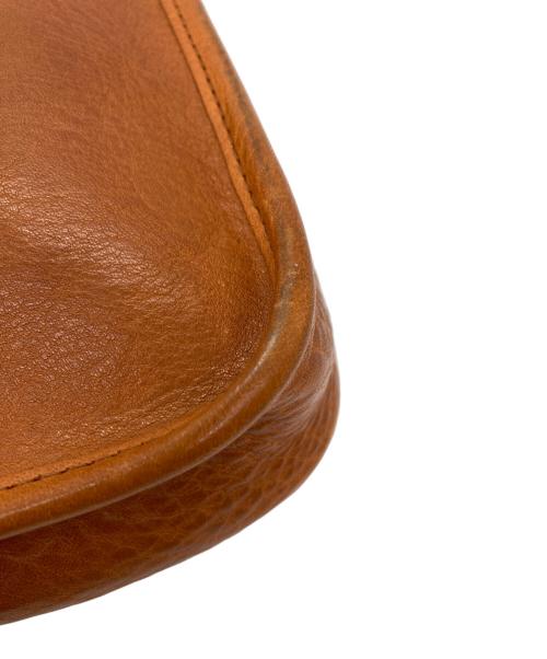 SLOW（スロウ）SLOW (スロウ) bonoハンチングショルダーバッグ ブラウンの古着・服飾アイテム