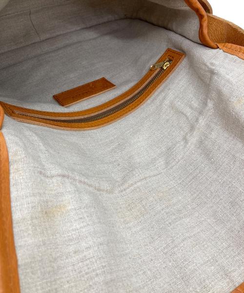 SLOW（スロウ）SLOW (スロウ) bonoハンチングショルダーバッグ ブラウンの古着・服飾アイテム