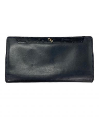 中古・古着通販】BRIONI (ブリオーニ) 長財布 ブラック｜ブランド