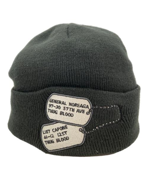 SUPREME（シュプリーム）Supreme (シュプリーム) the war report beanie ブラックの古着・服飾アイテム