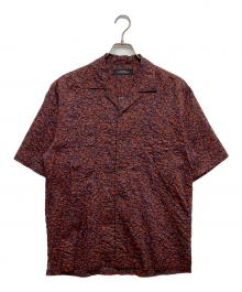 green label relaxing（グリーンレーベルリラクシング）の古着「半袖シャツ」｜レッド×ブルー