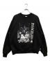 MAHAGRID（マハグリッド）の古着「エヴァンゲリオンプリントスウェット」｜ブラック