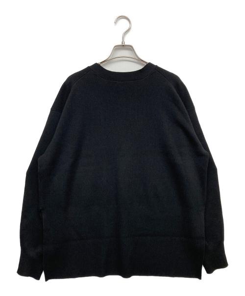 SALON adam et rope'（サロンアダムエロペ）SALON adam et rope' (サロンアダムエロペ) 金釦カーディガン ブラック サイズ:FREEの古着・服飾アイテム