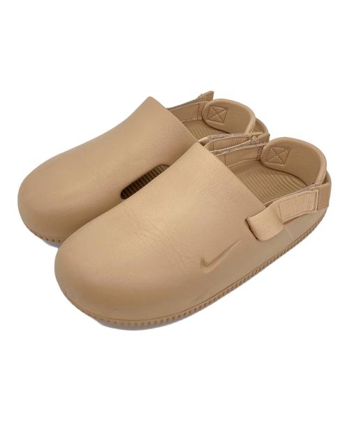 NIKE（ナイキ）NIKE (ナイキ) CALM MULE シューズ ベージュ サイズ:W8の古着・服飾アイテム