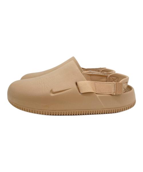 NIKE（ナイキ）NIKE (ナイキ) CALM MULE シューズ ベージュ サイズ:W8の古着・服飾アイテム