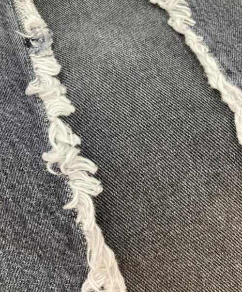 OUR LEGACY（アワーレガシー）OUR LEGACY (アワーレガシー) THIRD CUT BLACK SLASH DENIM ブラック サイズ:29の古着・服飾アイテム