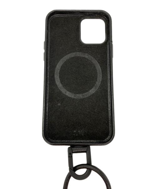 objcts io（オブジェクツアイオー）objcts io (オブジェクツアイオー) カードホルダー付き スマホケース ブラックの古着・服飾アイテム