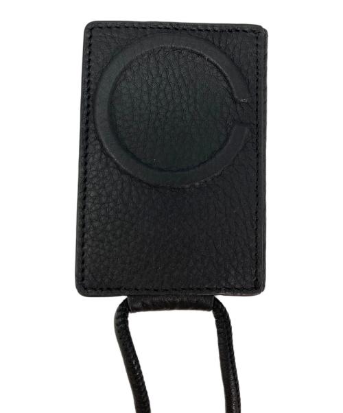 objcts io（オブジェクツアイオー）objcts io (オブジェクツアイオー) カードホルダー付き スマホケース ブラックの古着・服飾アイテム