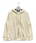 BLUE LABEL CRESTBRIDGEブルーレーベルクレストブリッジ）の古着「ジップパーカー」｜ベージュ