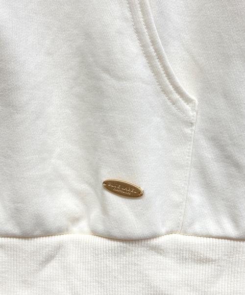 BLUE LABEL CRESTBRIDGE（ブルーレーベルクレストブリッジ）BLUE LABEL CRESTBRIDGE (ブルーレーベルクレストブリッジ) ジップパーカー ベージュ サイズ:38の古着・服飾アイテム