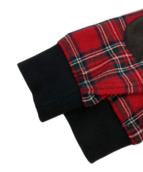 FRED PERRY（フレッドペリー）FRED PERRY (フレッドペリー) ウールチェックジャケット レッド サイズ:Ｓの古着・服飾アイテム